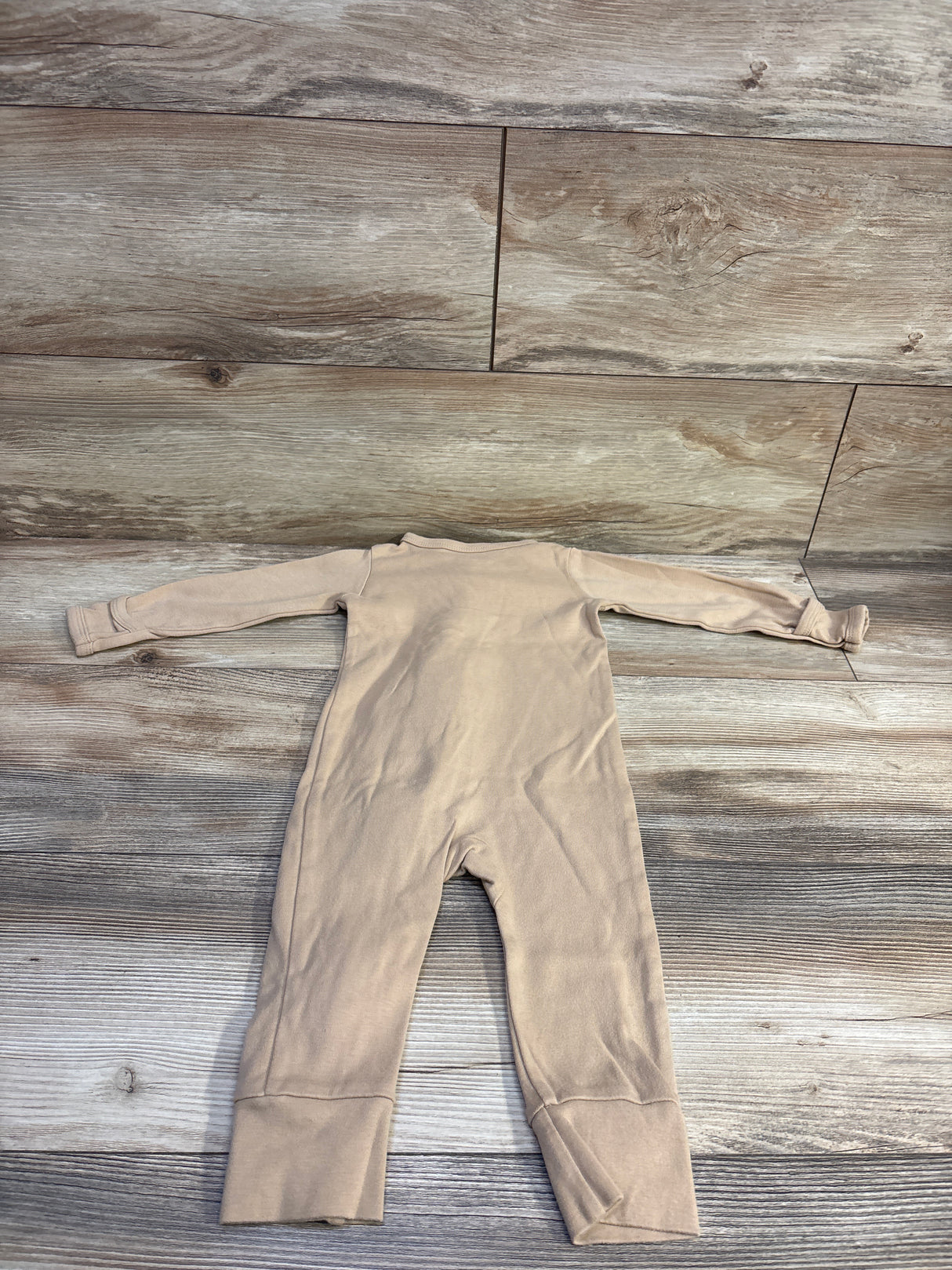 Aablexema Organic Footless Sleeper Tan sz 6-12m