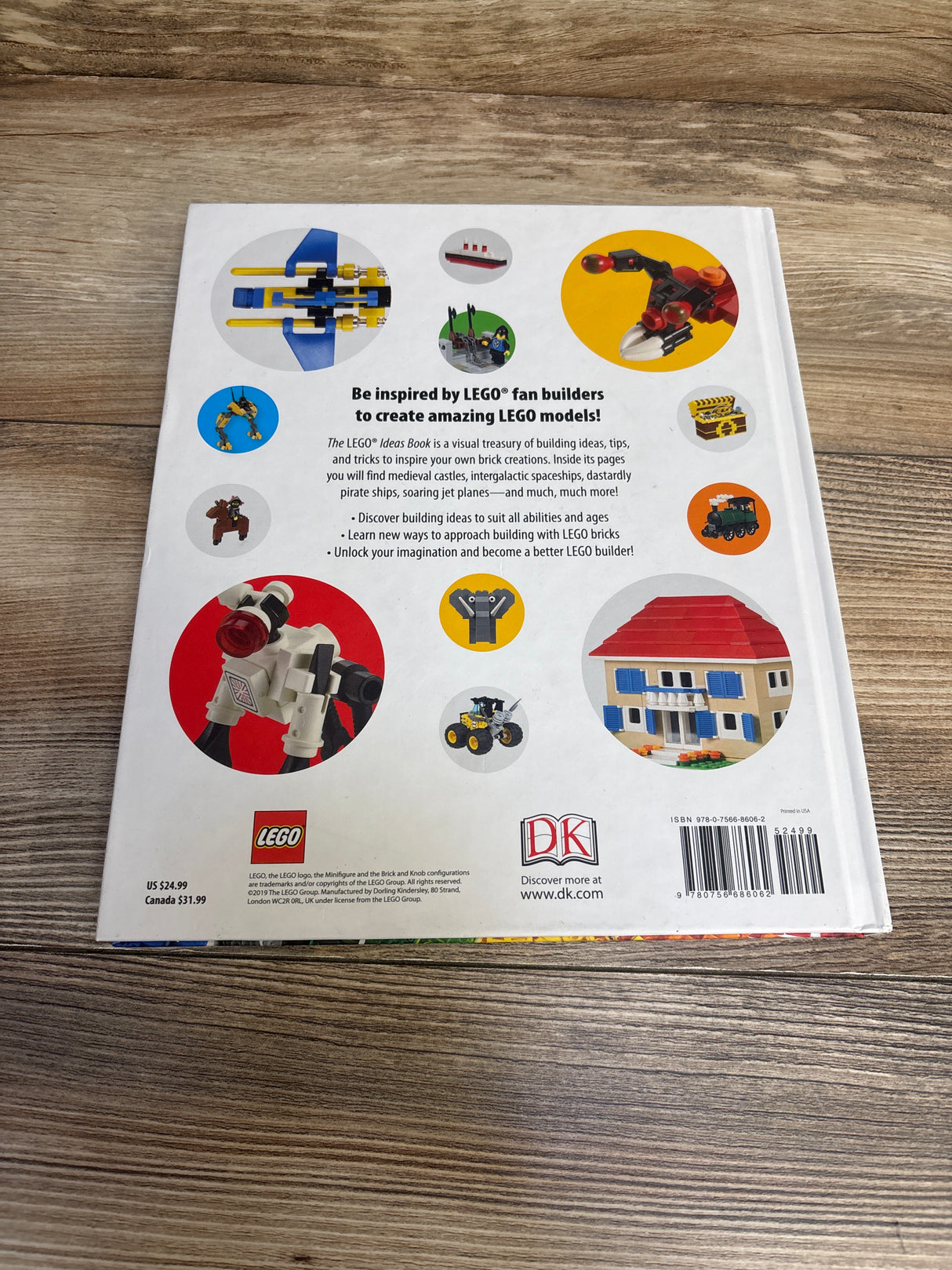The Lego Ideas Book: Unlock Your Imagination Hardcover Book