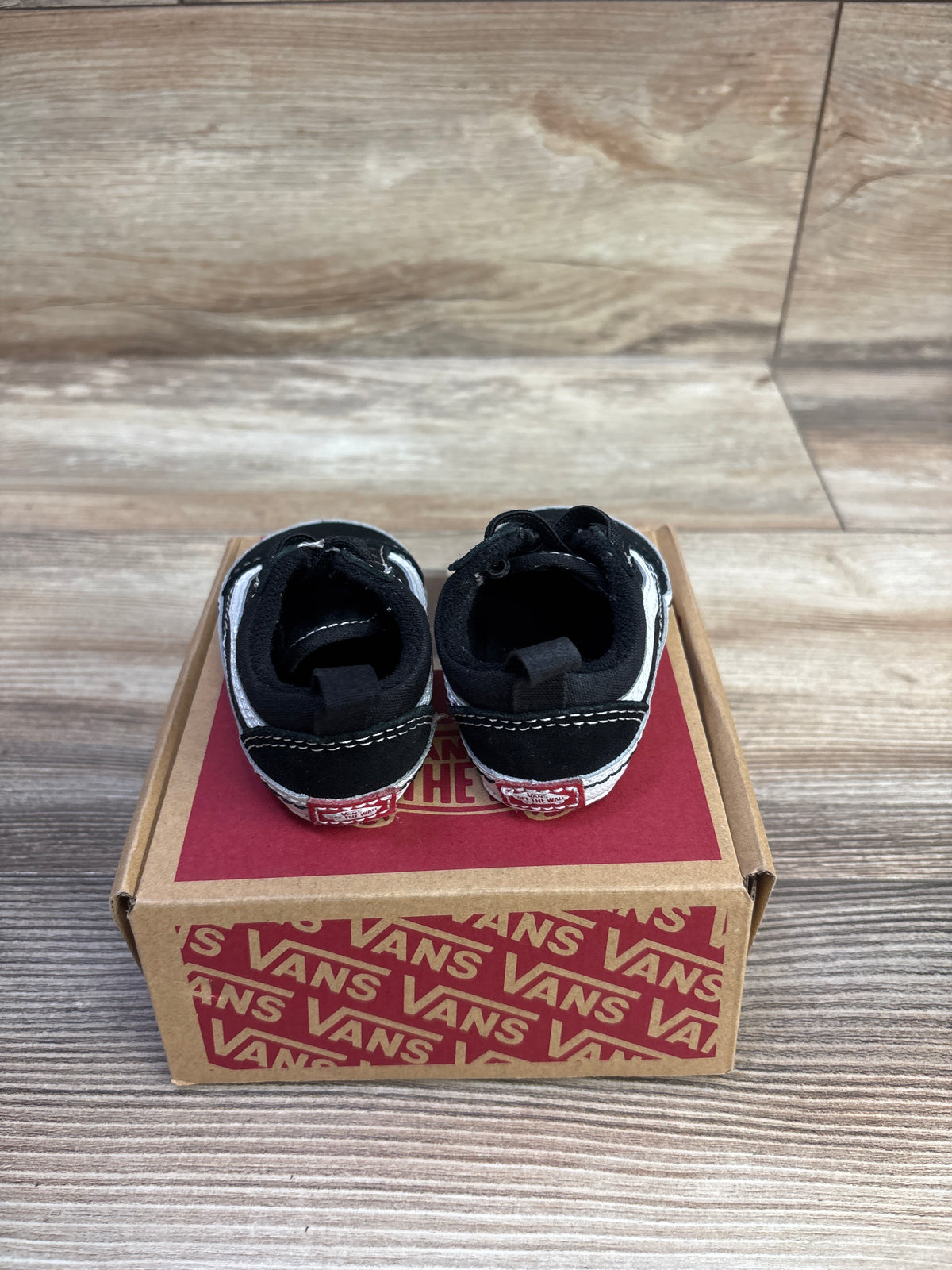 Vans Old Skool Crib Shoes Black sz 2c