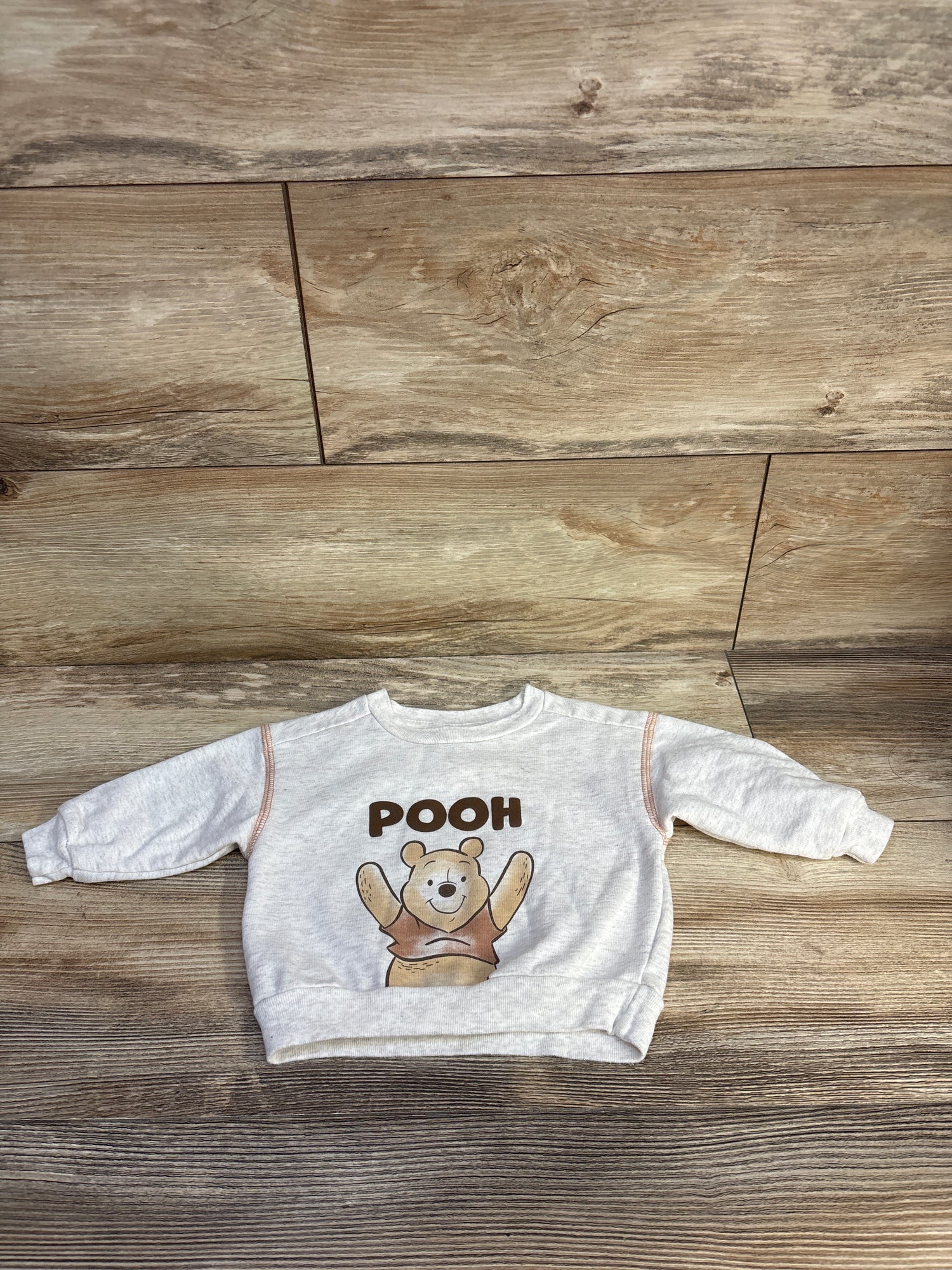 Disney Baby Winnie The Pooh Sweatshirt Beige sz 6/9m