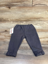 Cat & Jack baby gray ruffle pants with elastic waist, kids clothing