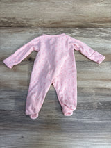 Child Of Mine Floral Little Sister Sleeper Pink sz Preemie