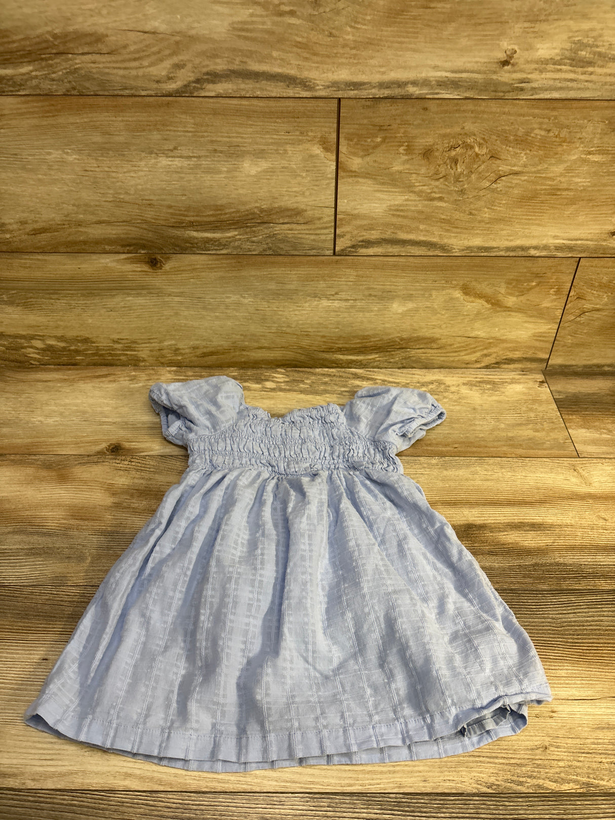 Baby Gap Smocked Dress Blue sz 4T