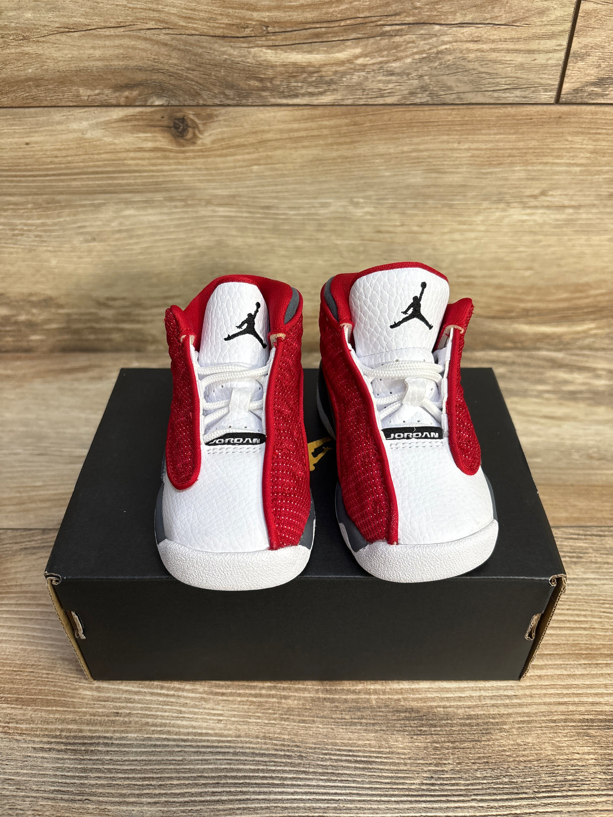 NEW Air Jordan 13 Retro TD 'Red Flint' Sneakers sz 5c
