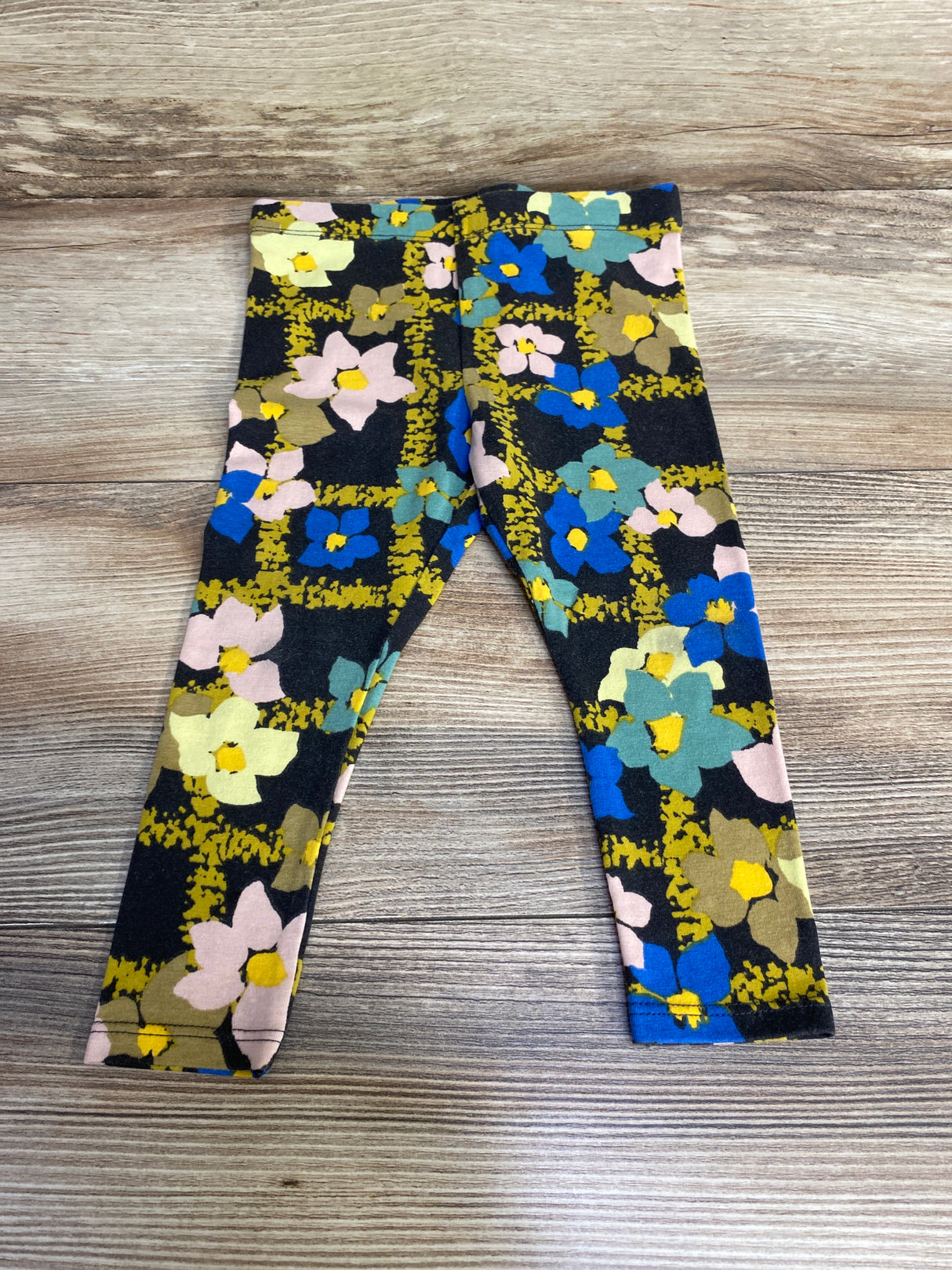 Nordstrom by Cristina Martinez Floral Leggings Black sz 18m