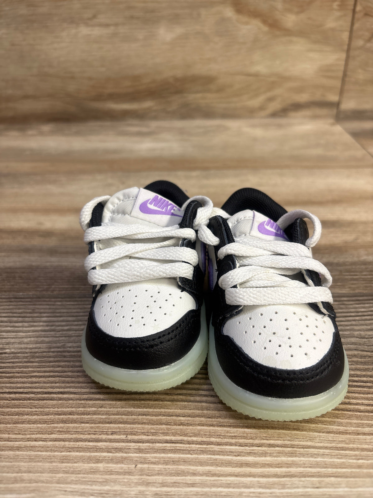 Air Jordan 1 Retro Low OG TD 'Black Raspberry' Sneakers sz 2c