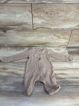 Carter's Ribbed Sleeper Brown sz 3m