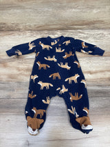 Child of Mine Blanket Sleeper Navy sz Newborn