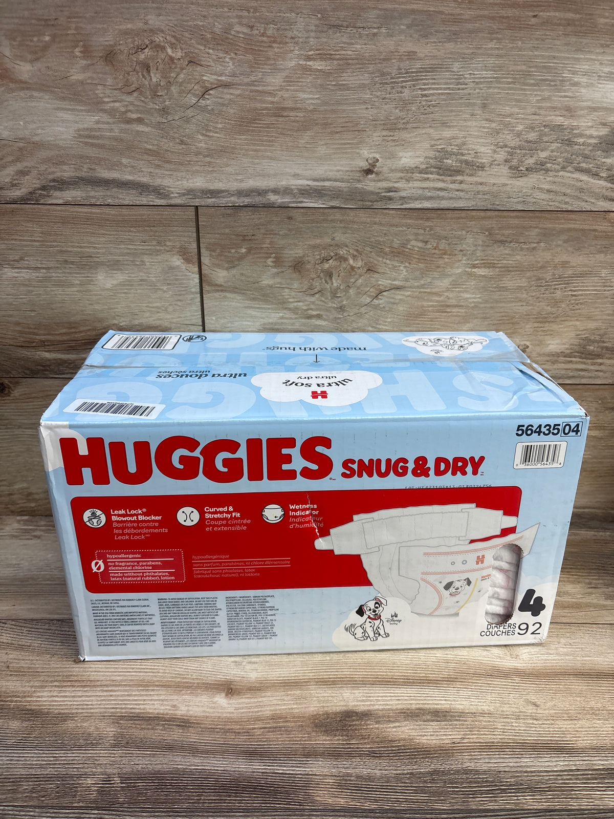 NEW Huggies Snug & Dry Diapers Size 4 92ct