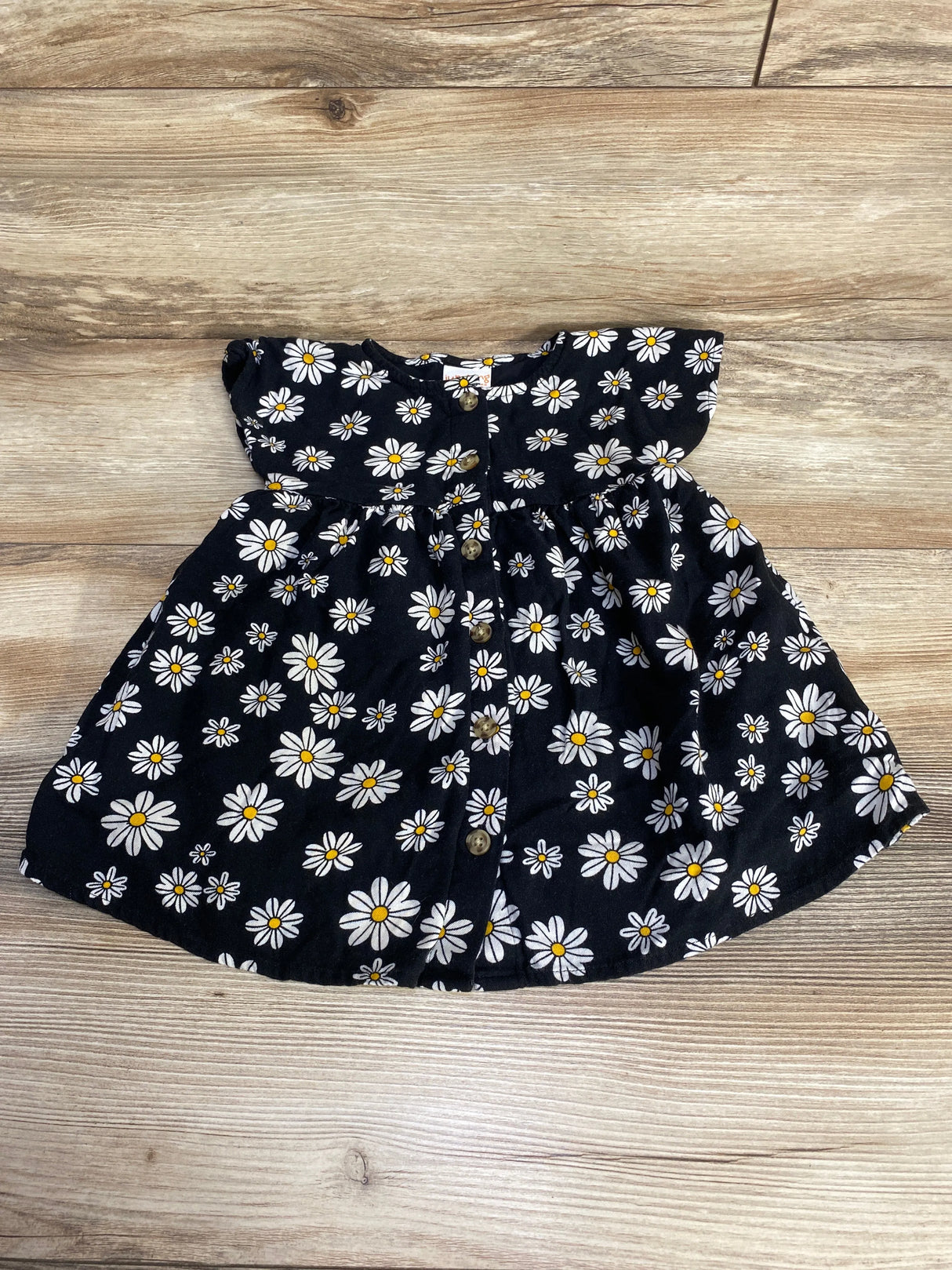 Jumping Beans Floral Dress Black sz 18m