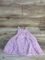 Cat & Jack Floral Bow Dress Pink sz 3T
