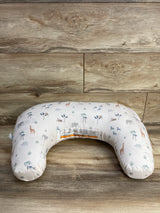 Boppy Nursing Pillow with Sand Safari Animals Slipcover
