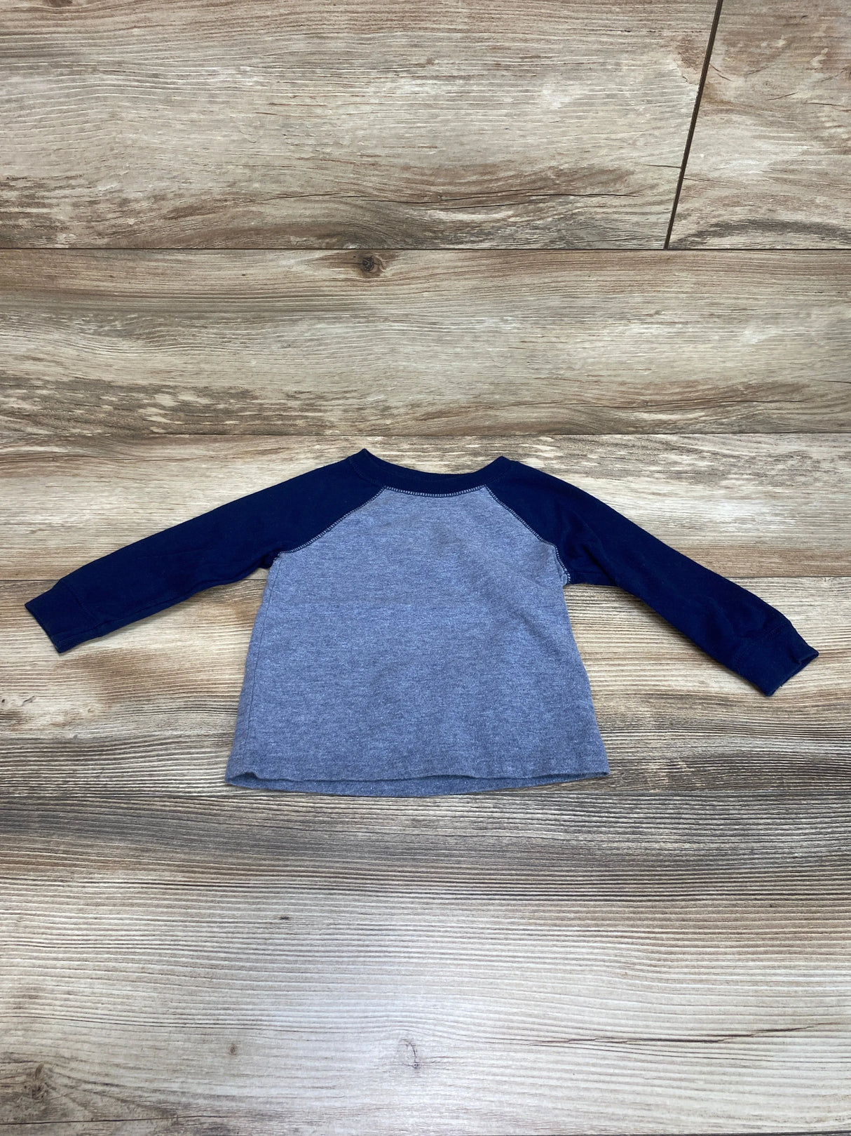 Cat & Jack Blue Raglan Shirt sz 12m