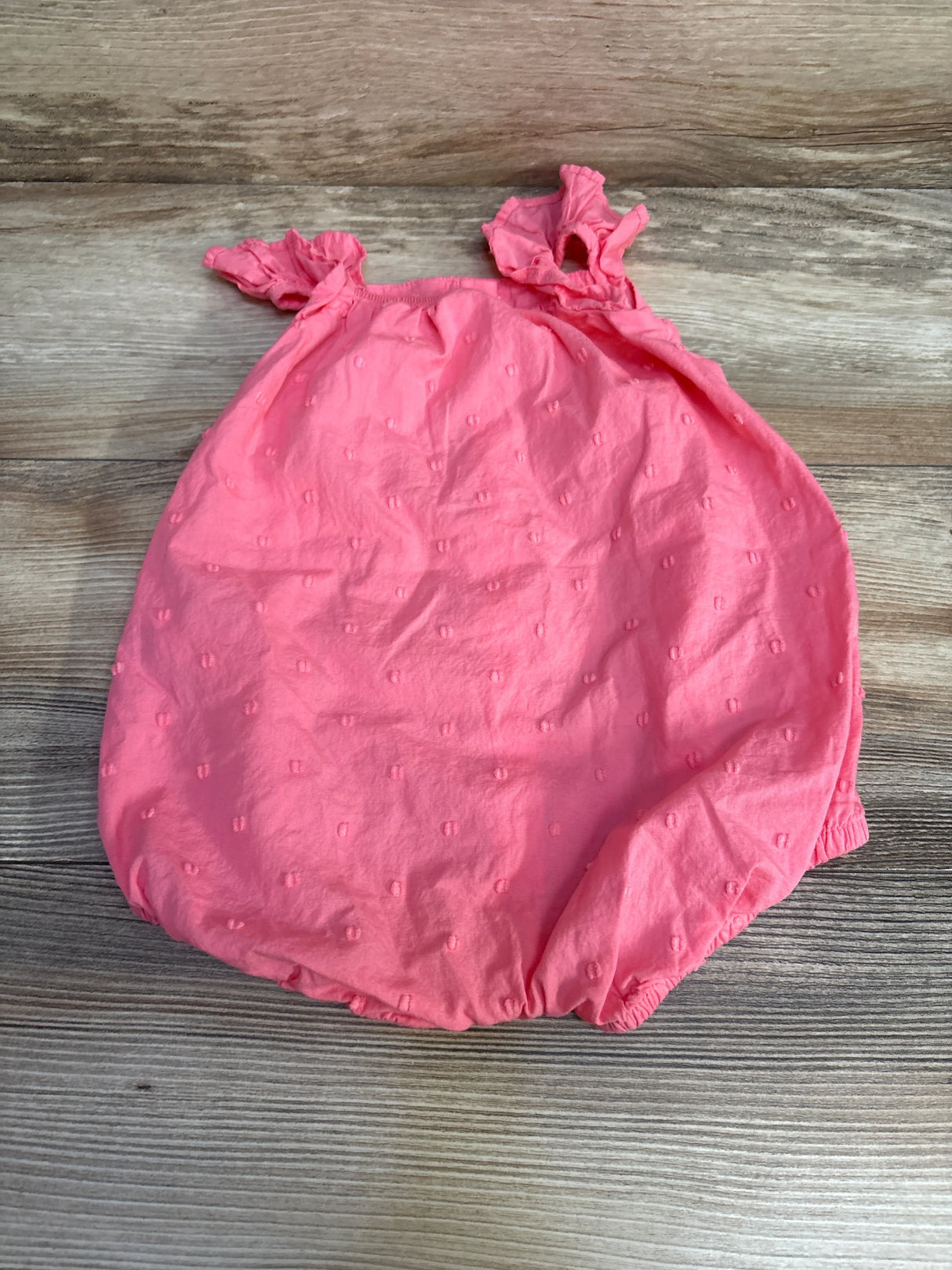 H&M Clip Dot Shortie Romper Pink sz 9m - Me n Mommy To Be