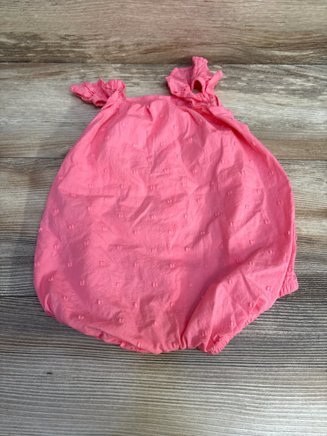 H&M Clip Dot Shortie Romper Pink sz 9m - Me n Mommy To Be