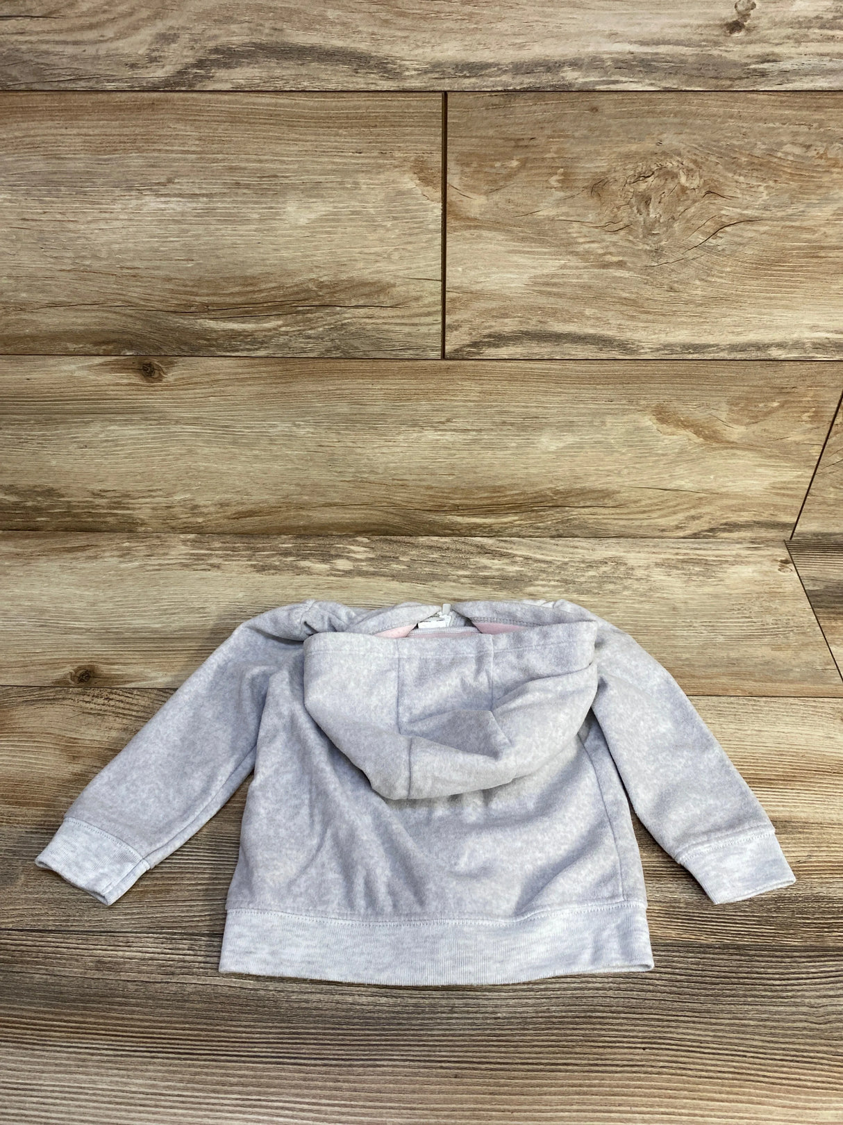 Simple Joys Fleece Full Zip Hoodie Grey sz 18m