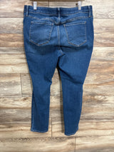 Old Navy Distressed Side Panel Jeans Blue sz Large