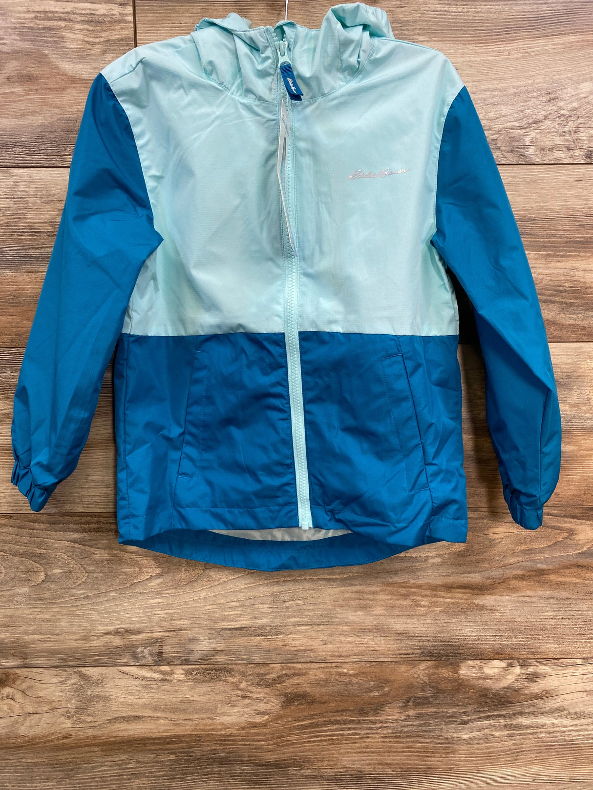 NEW Eddie Bauer Full Zip Windbreaker Blue sz 5T-6