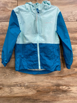 NEW Eddie Bauer Full Zip Windbreaker Blue sz 5T-6