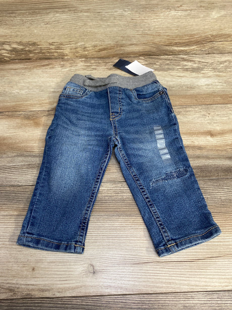 NEW Oshkosh Drawstring Jeans Blue sz 12m - Me n Mommy To Be