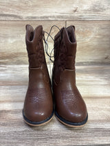 NEW Cat & Jack Memphis Western Boots Brown sz 7c