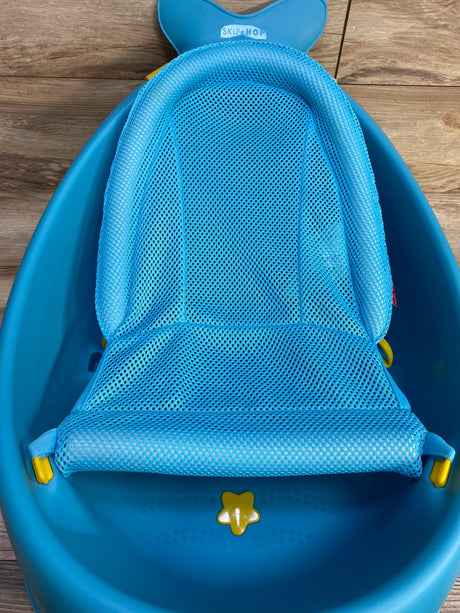 Skip Hop Moby Smart Sling 3-Stage Baby Bath Tub Blue - Me n Mommy To Be