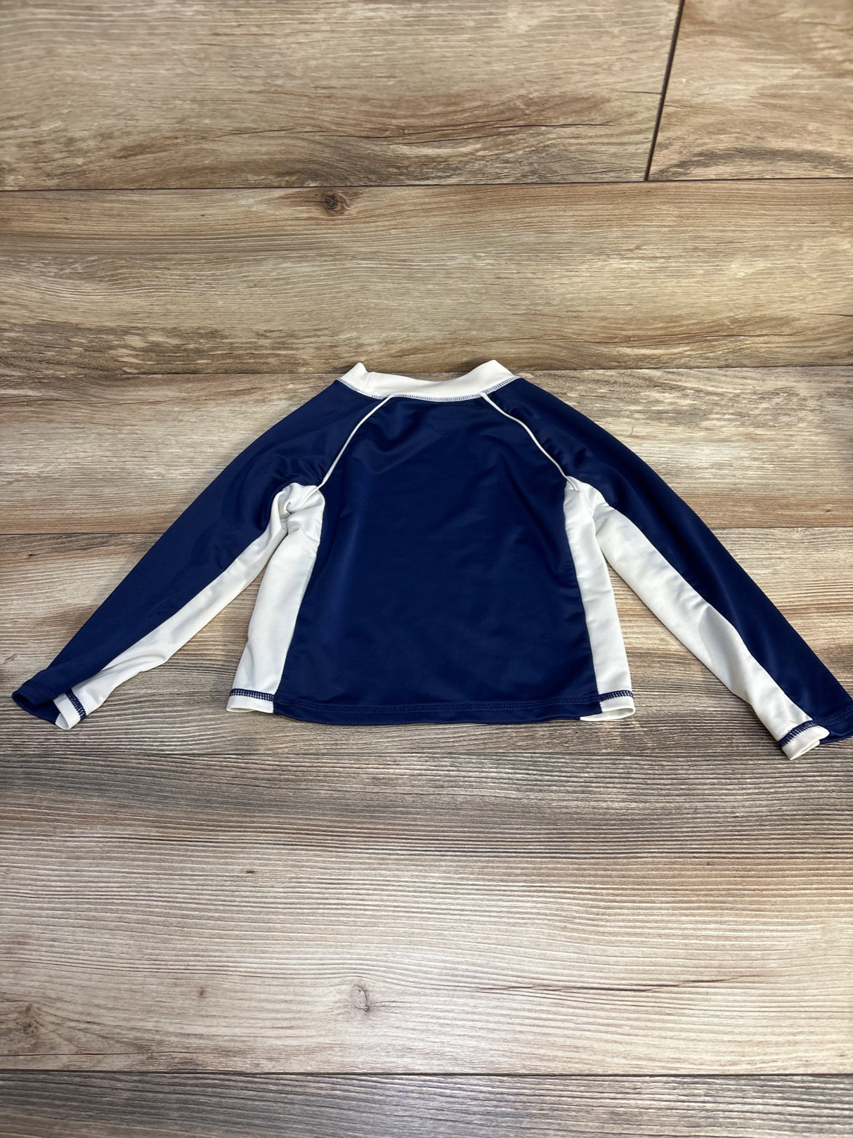 Little Lad Long Sleeve Rashguard Navy sz 3T - Me n Mommy To Be