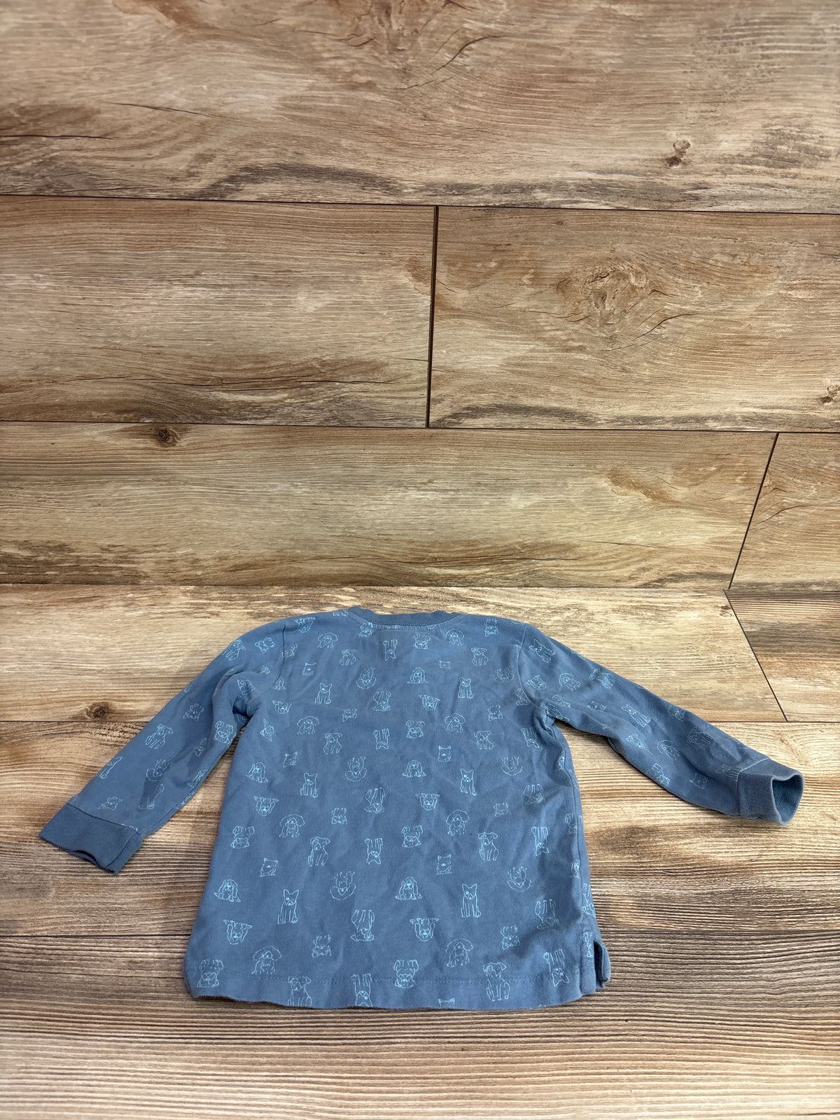 Tommy Bahama Henley Shirt Blue sz 18m