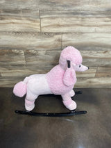 Charm Baby Pink Rocking Poodle