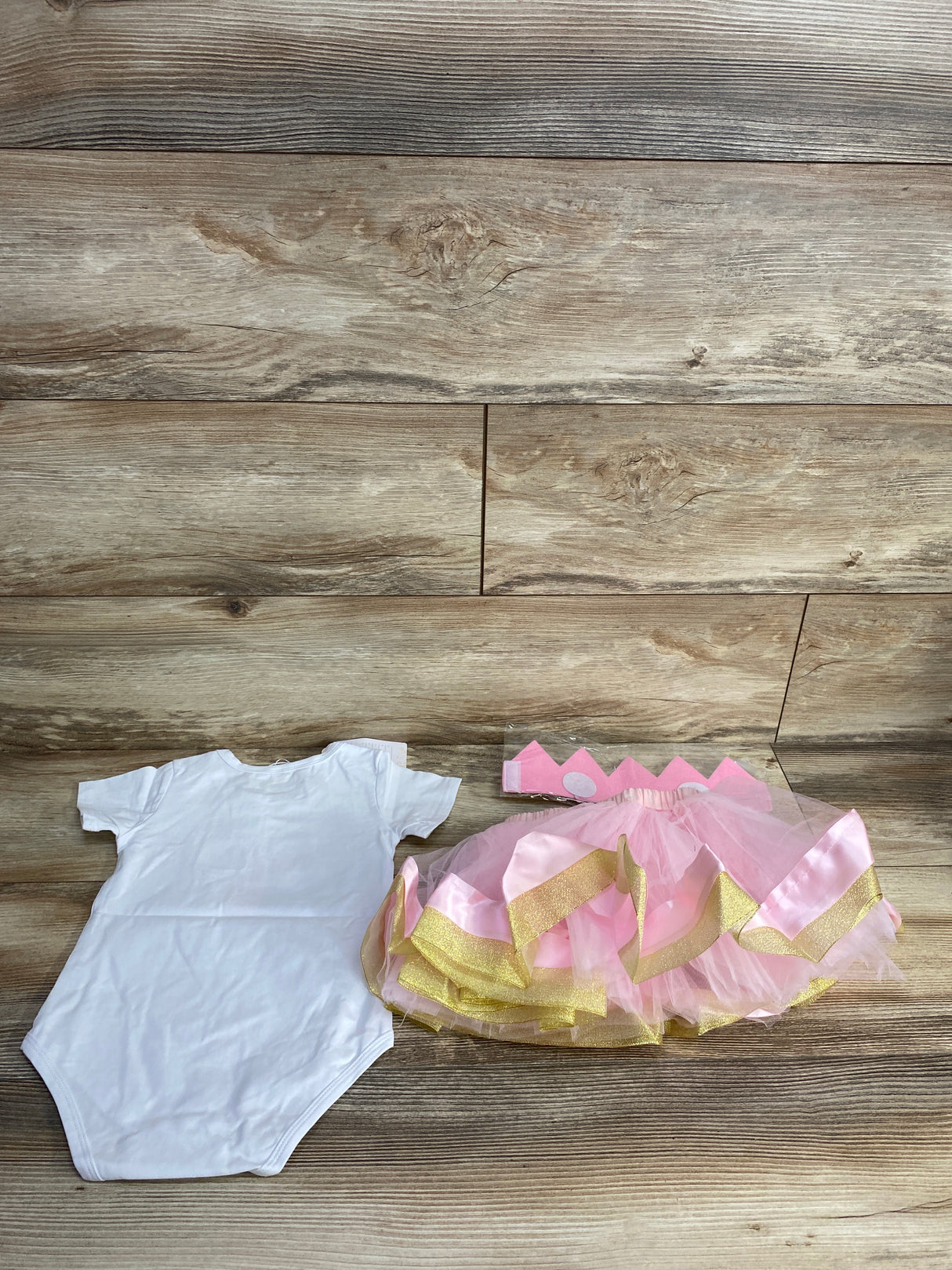 NEW Idopop My 1st Birthday 3pc Set White sz 1T