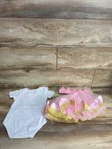 NEW Idopop My 1st Birthday 3pc Set White sz 1T