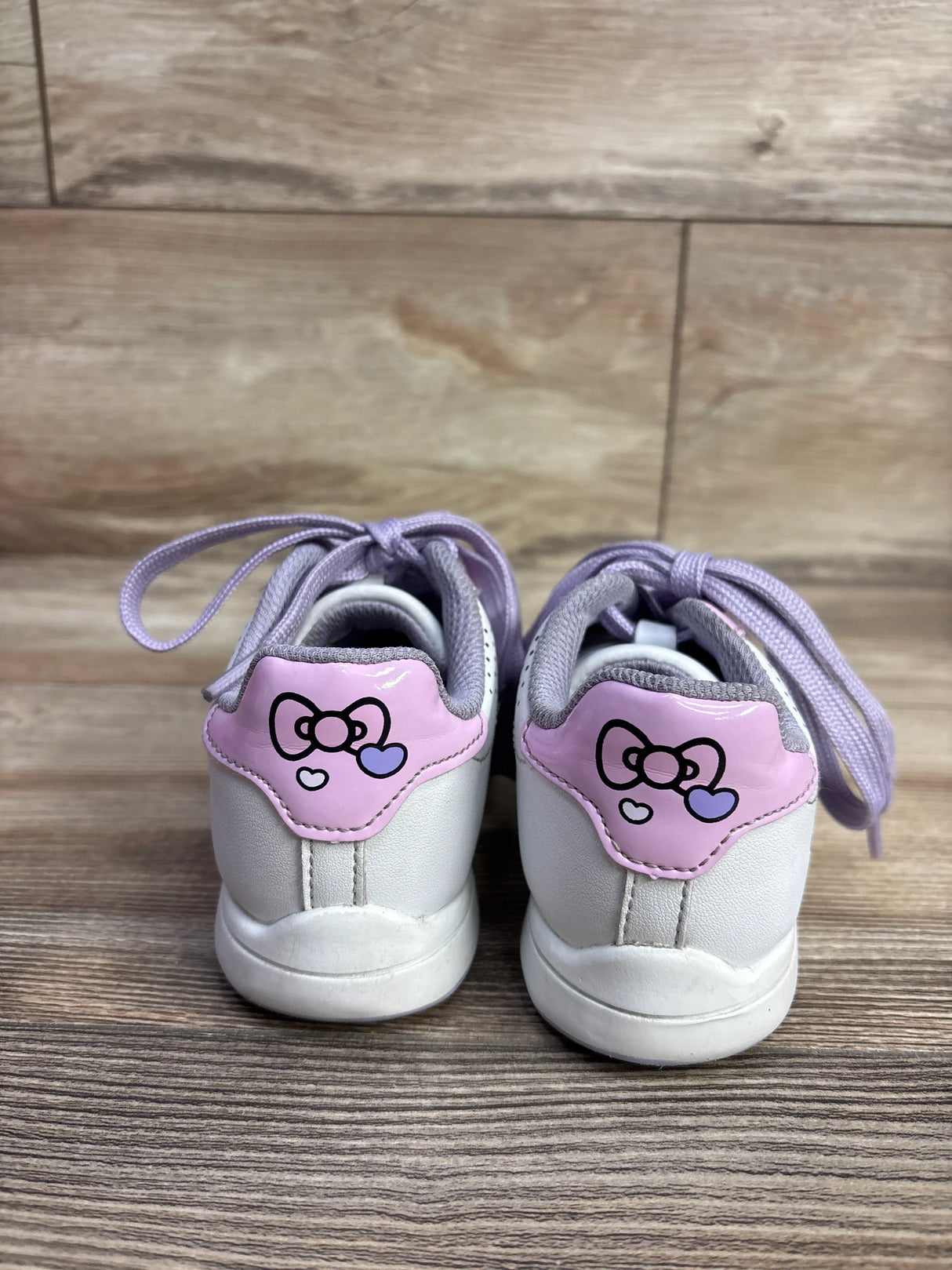 Sanrio Hello Kitty Lace Up Sneakers White sz 11c