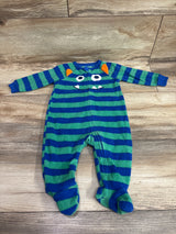 Absorba Striped Blanket Sleeper Green sz 6m