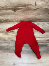 Old Navy My First Christmas Sleeper Red sz 0-3m