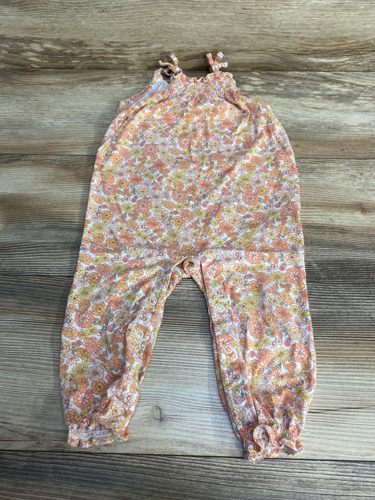 Carter's Floral Romper Pink sz 12m