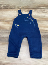 M&Co Embroidered Overalls Blue sz 3-6m