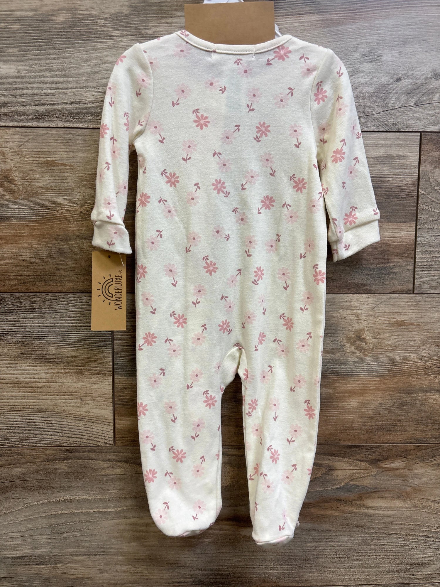 NEW Wonderluxe 2pc Sleeper & Headband Set Ivory sz 3/6m