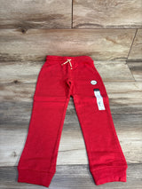 NEW Okie Dokie Cyber Red Drawstring Joggers sz 5T