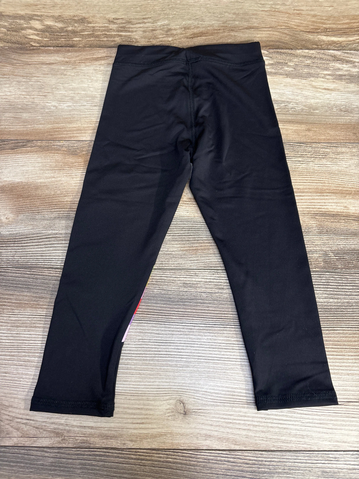 NEW Okie Dokie Black Stripe Active Leggings sz 3T