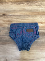 Wrangler Denim Bloomers Blue sz 6m