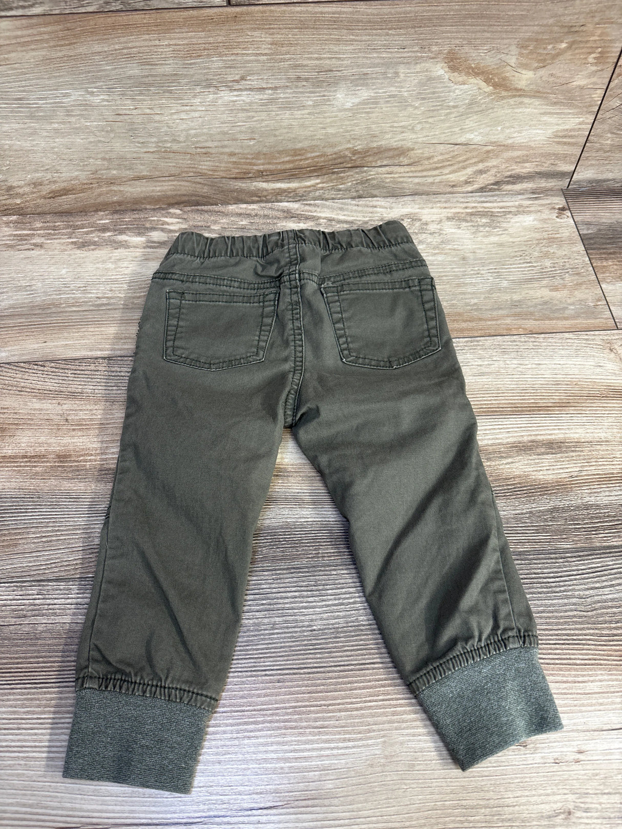Cat & Jack Drawstring Joggers Green sz 18m