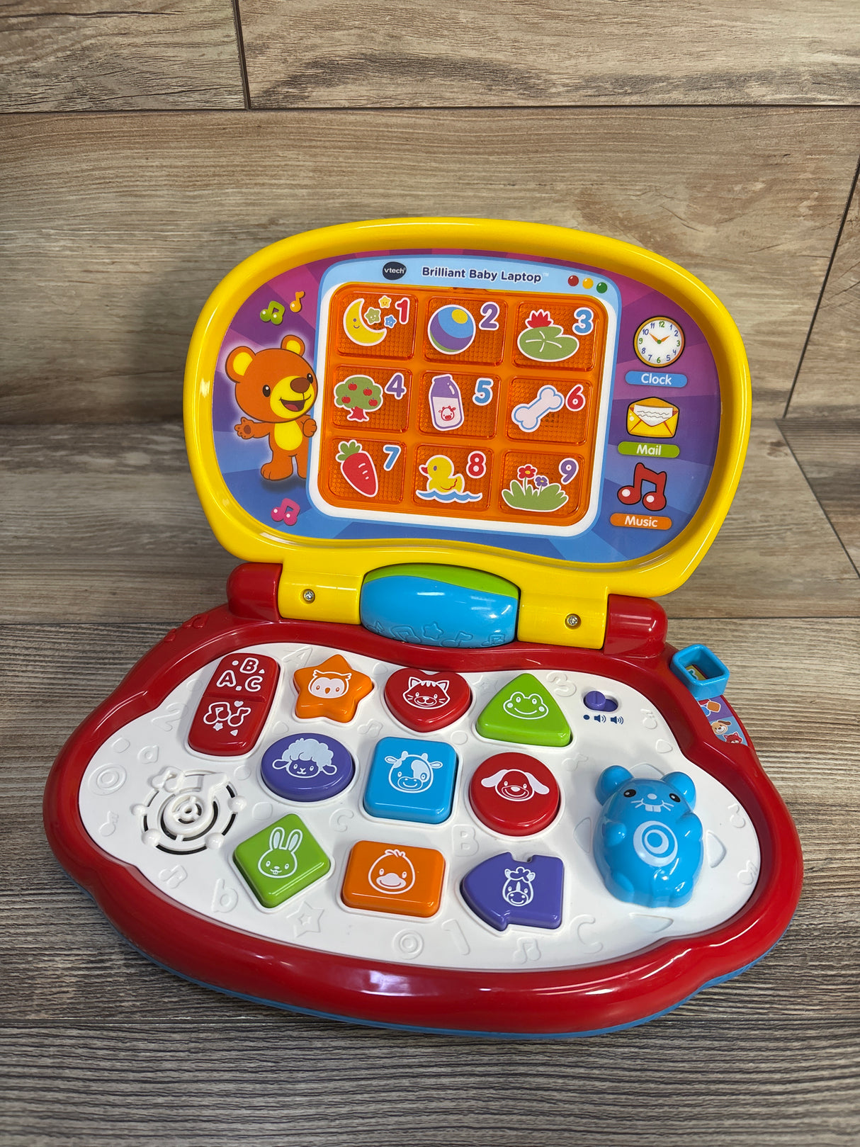 VTech Brilliant Baby Laptop Yellow