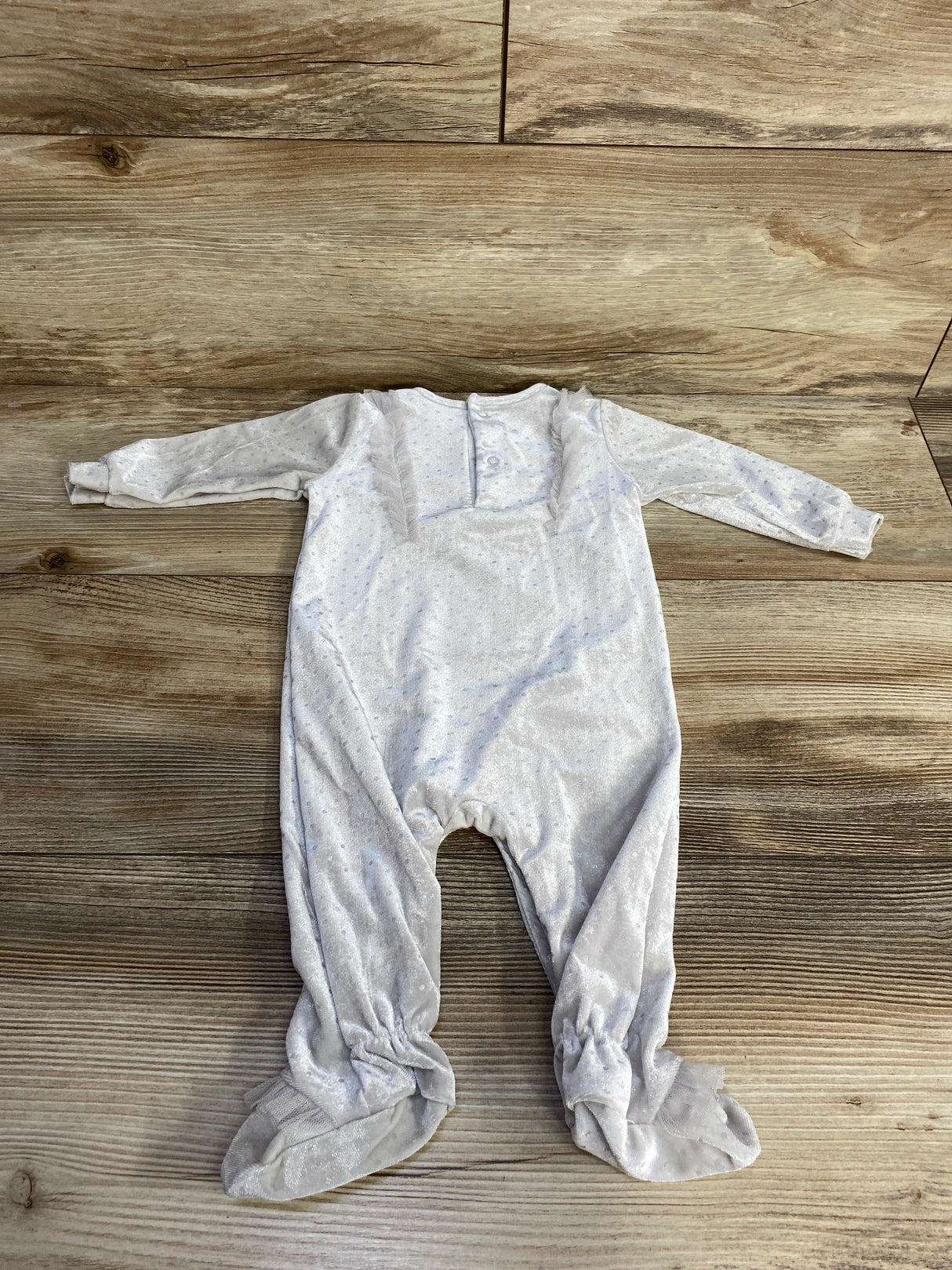 PL Baby Velvet Tulle Coverall Grey sz 3m
