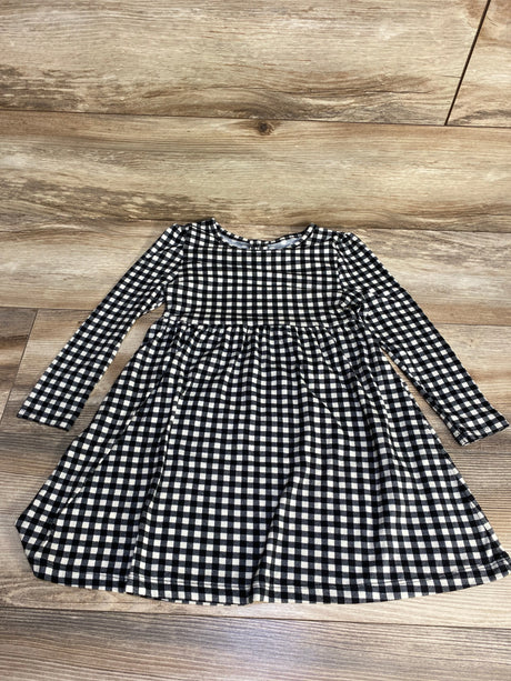 Member's Mark Gingham Dress Black sz 4T - Me n Mommy To Be