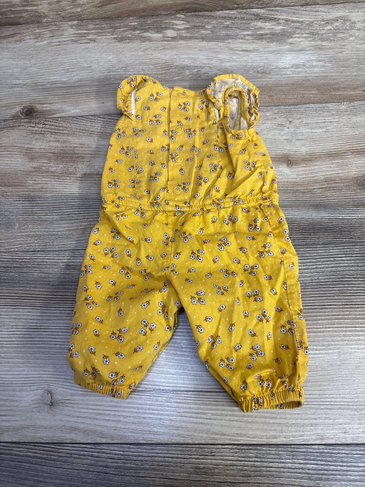 Carter's Floral Romper Yellow sz Newborn