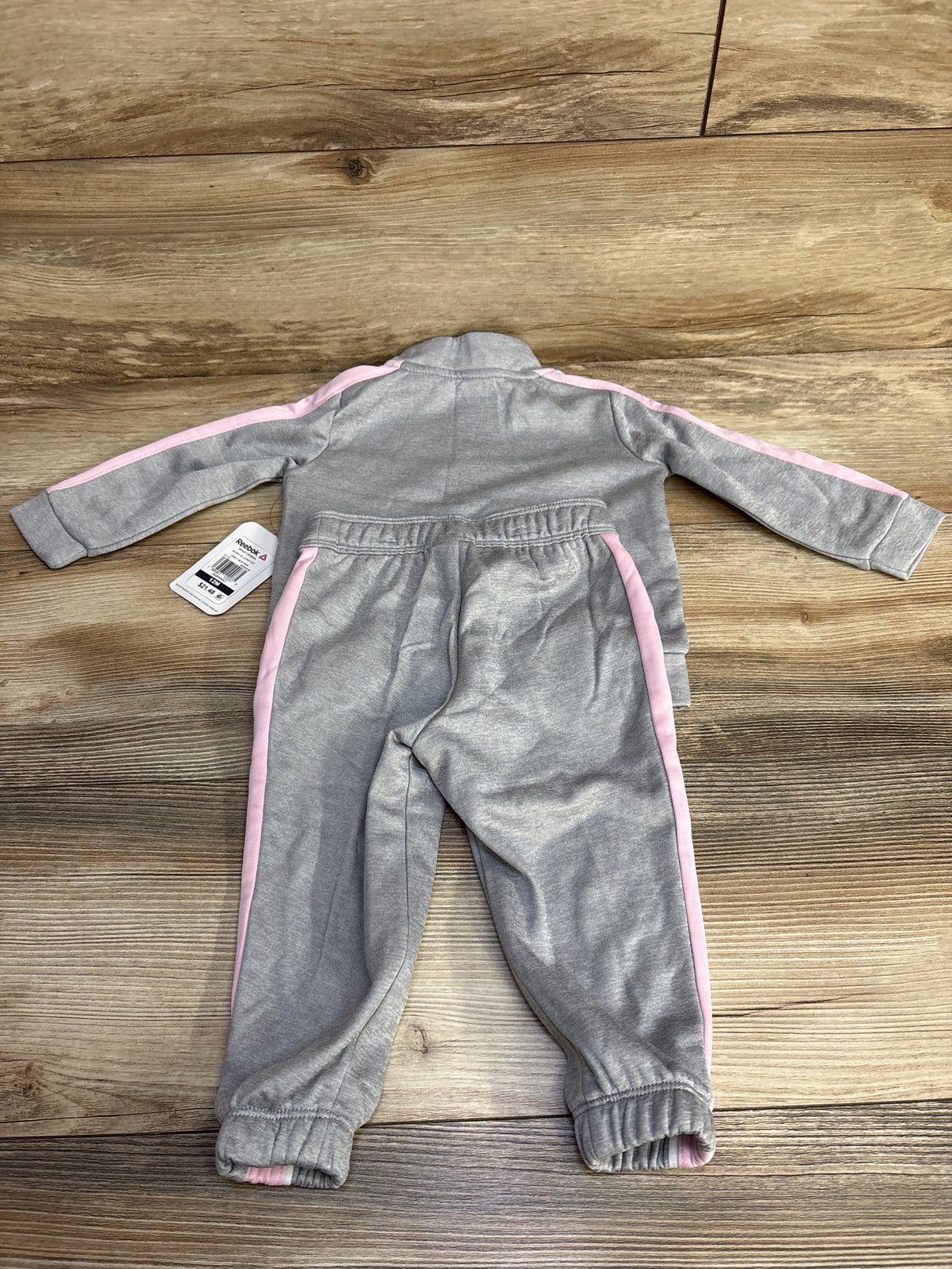 NEW Reebok Tracksuit Grey Heather sz 12m