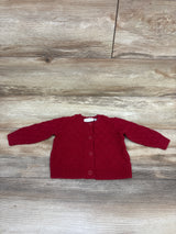 Children's Place Cable Knit Button-Up Cardigan Red sz 3-6m