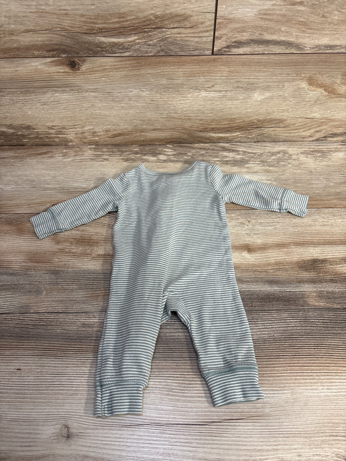 Carter's Striped Sleeper Green sz 3m