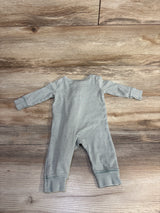 Carter's Striped Sleeper Green sz 3m