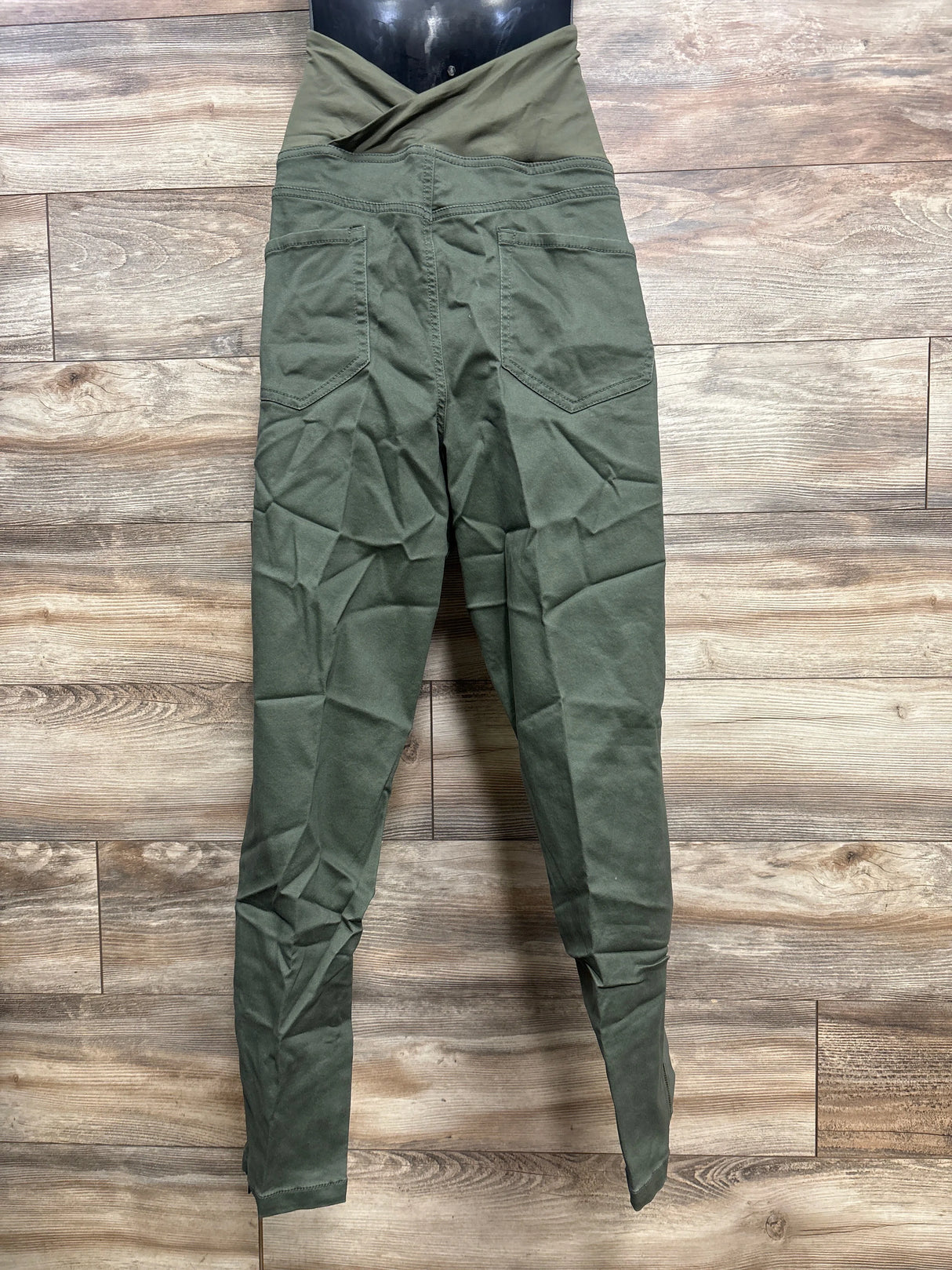NEW Isabel Maternity Utility Jeggings Olive sz 18/XL